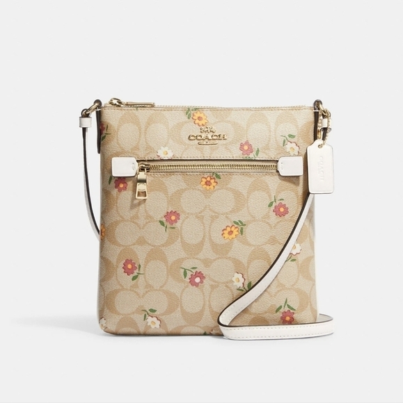 Coach Bags Coach Xbody Mini Rowan File Bag In Signature Canvas With